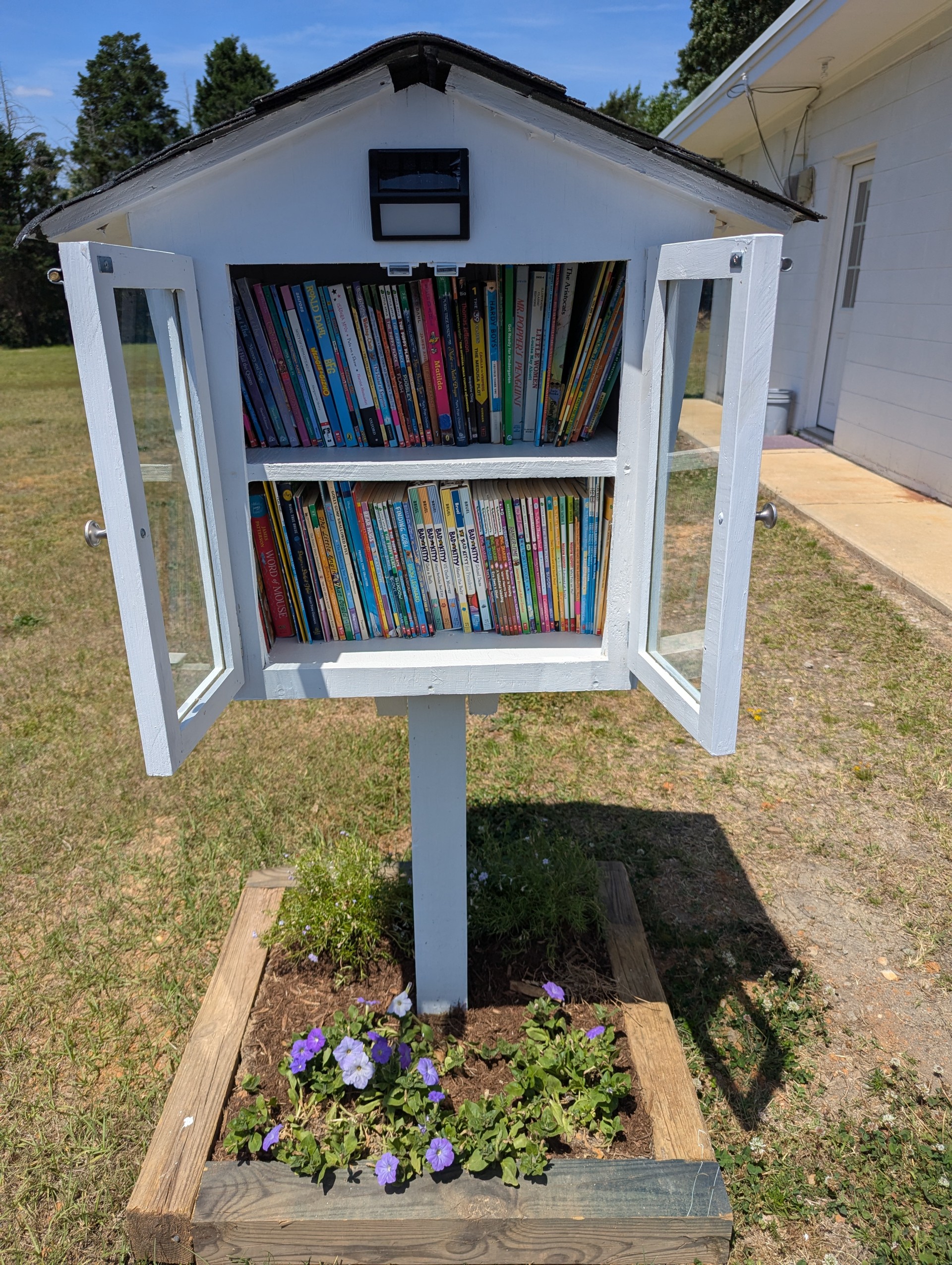 Free Little Library at Middle Creek Insurance – is open!