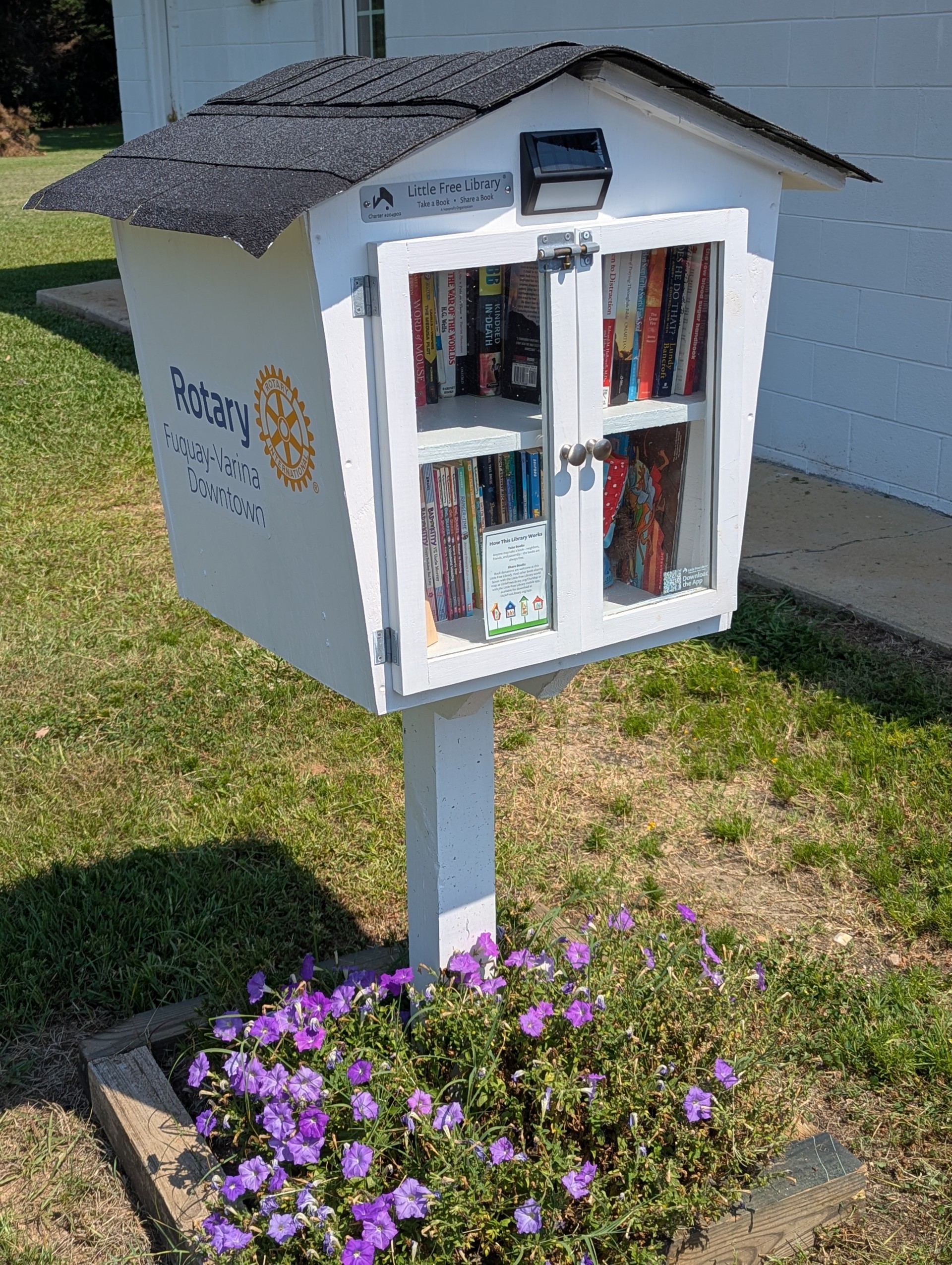 Summer is here and our Free Little Library is open!