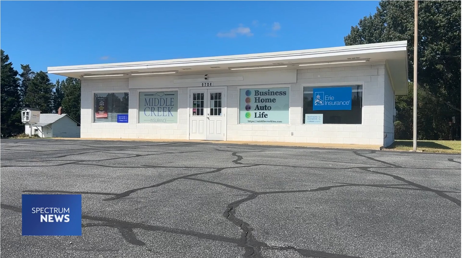 Spectrum News interviews Katy from Middle Creek Insurance.