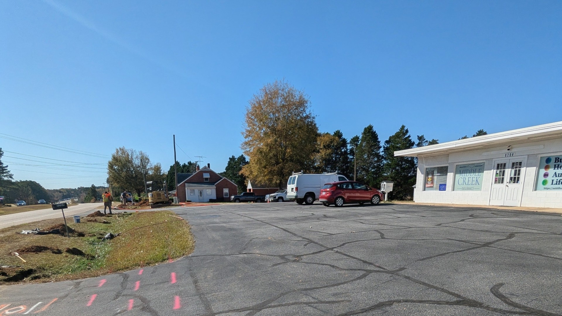 What’s Happening Outside Middle Creek Insurance?