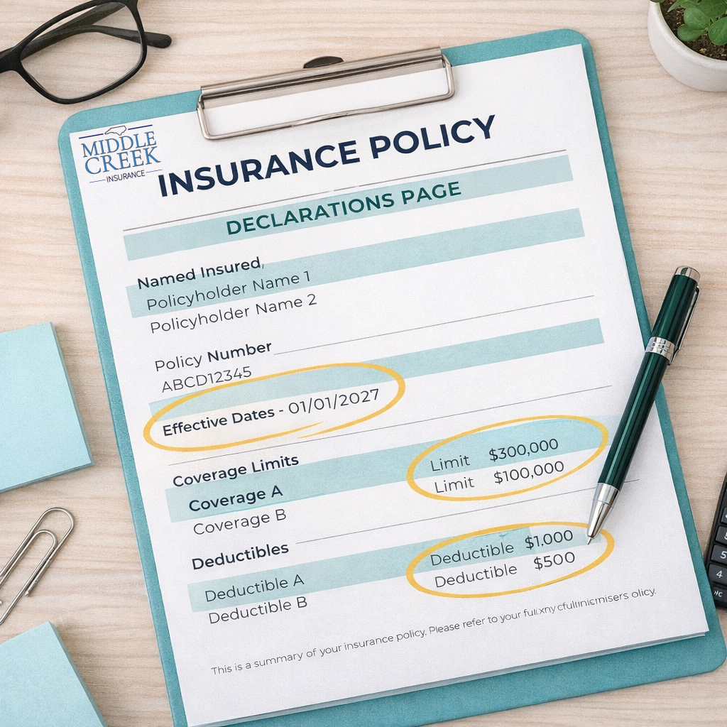Do You Know What an Insurance Declarations Page Is?