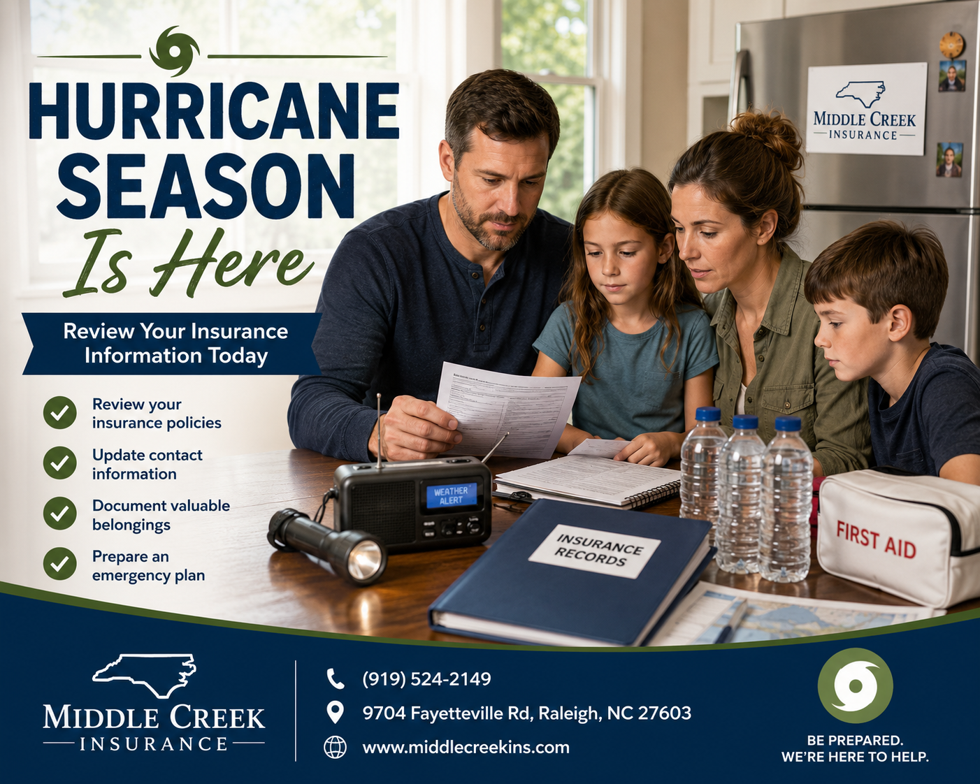 Hurricane Season Is Here: Is Your Insurance Information Up to Date?