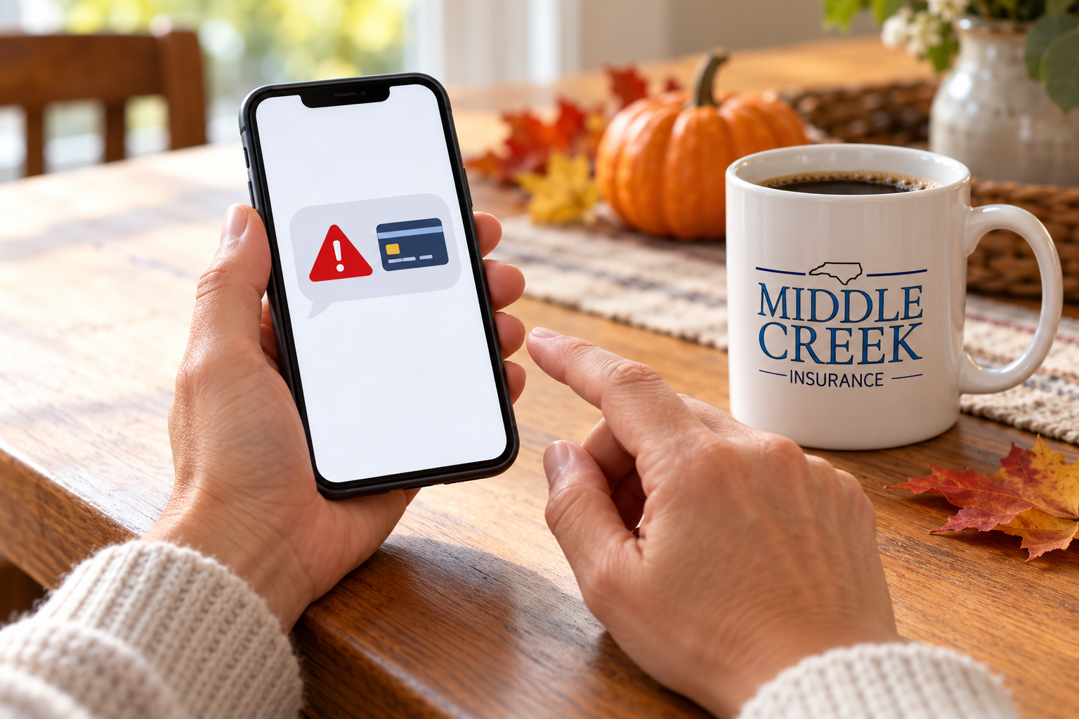 This October, Don’t Let a Scary Text Rush You Into Paying